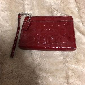 Authentic coach wristlet